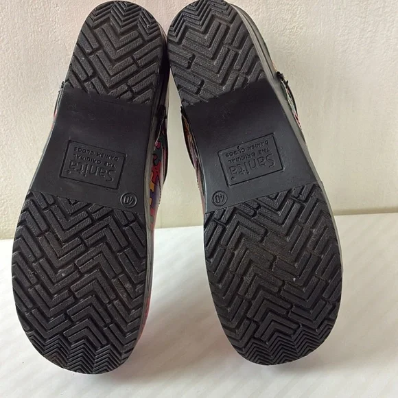 Women’s Sanita Professional Aspire Patent Clogs for Autism Awareness 40 - Picture 7 of 9